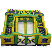 big inflatable obstacle course